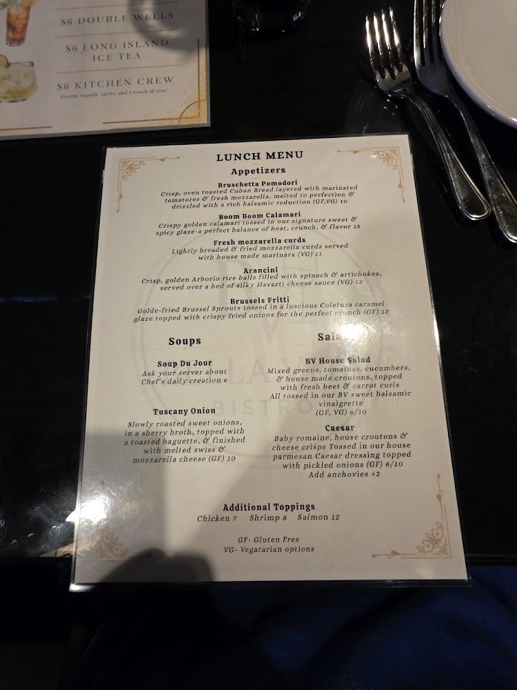 Bella Vita Bistro BOOM BOOM
